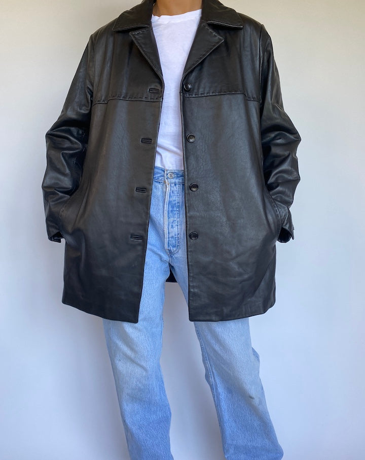 VINTAGE LEATHER JACKET 976