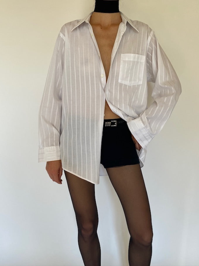 Vintage Christian Dior striped shirt 5748