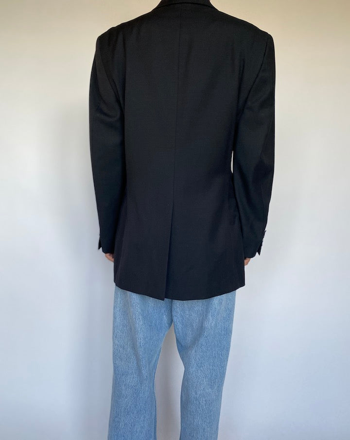VINTAGE BLACK BLAZER 1538