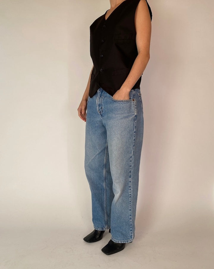 VINTAGE BLACK VEST 4223