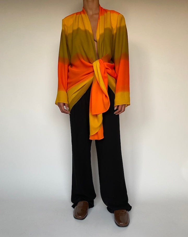 VINTAGE COLORFUL CARDIAN 2390