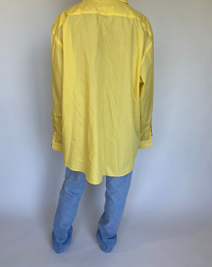 VINTAGE YELLOW OVERSIZED SHIRT 993