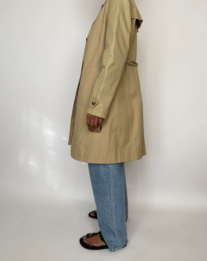 VINTAGE BEIGE MICHAEL KORS TRENCH COAT 2177