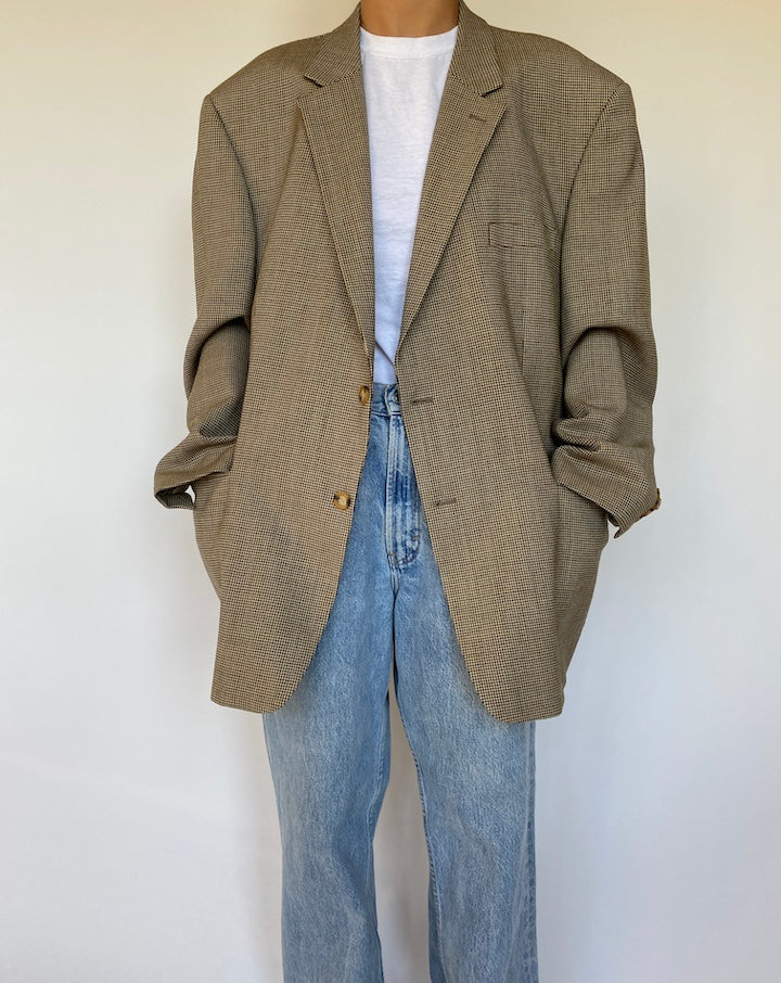 VINTAGE WOOL BLAZER 15811