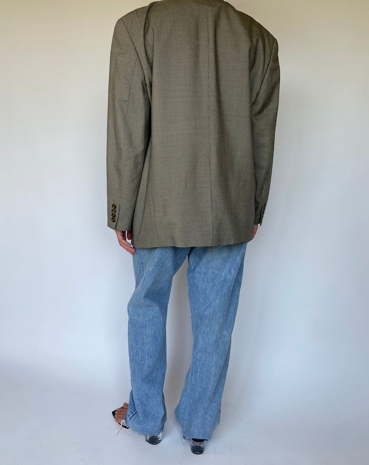 VINTAGE RALPH LAUREN HOUNDSTOOTH BLAZER 3353