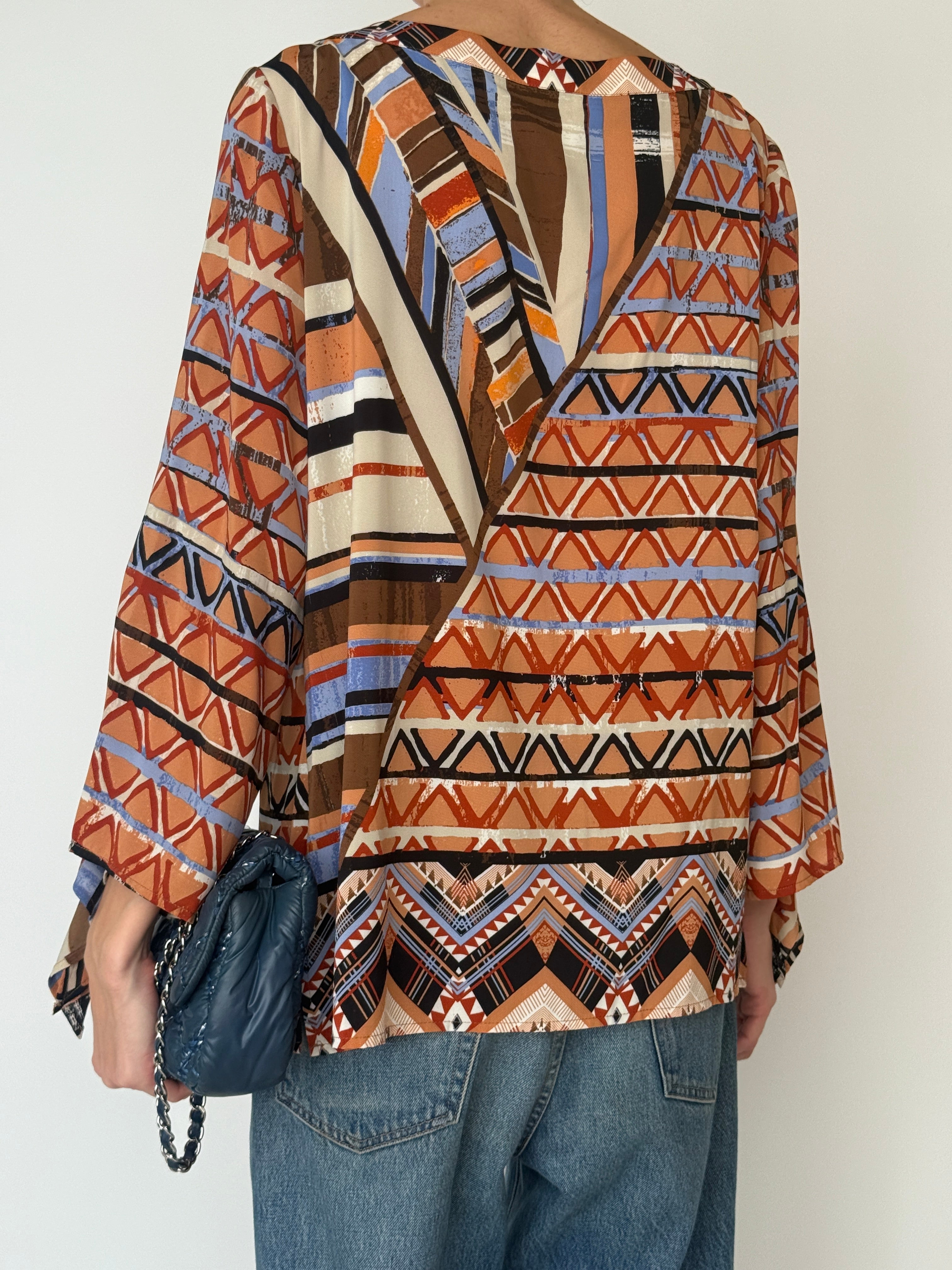 Vintage Boho Inspired Top 6040