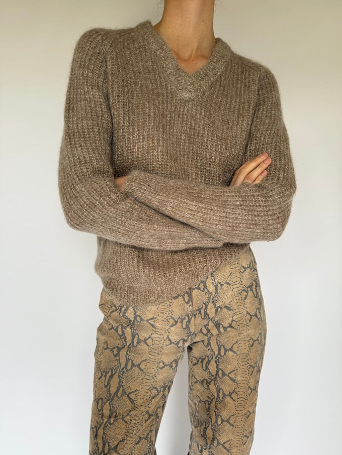 Vintage sweater beige 6062