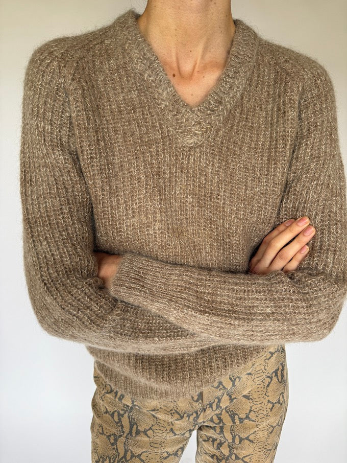 Vintage sweater beige 6062
