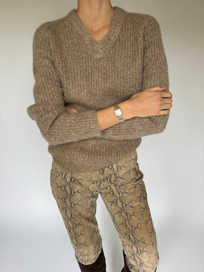 Vintage sweater beige 6062