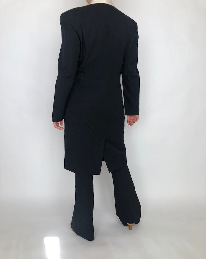 VINTAGE BLACK BLAZER DRESS 396