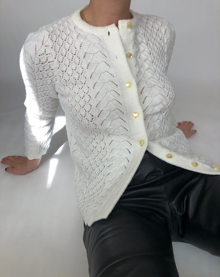 VINTAGE KNITTED CARDIGAN 397