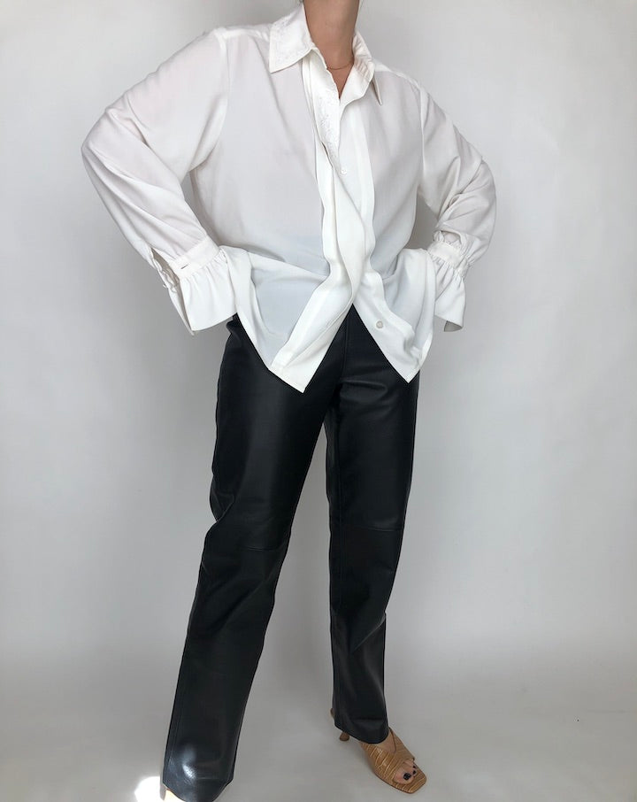 VINTAGE BLOUSE WITH DETAILING 398