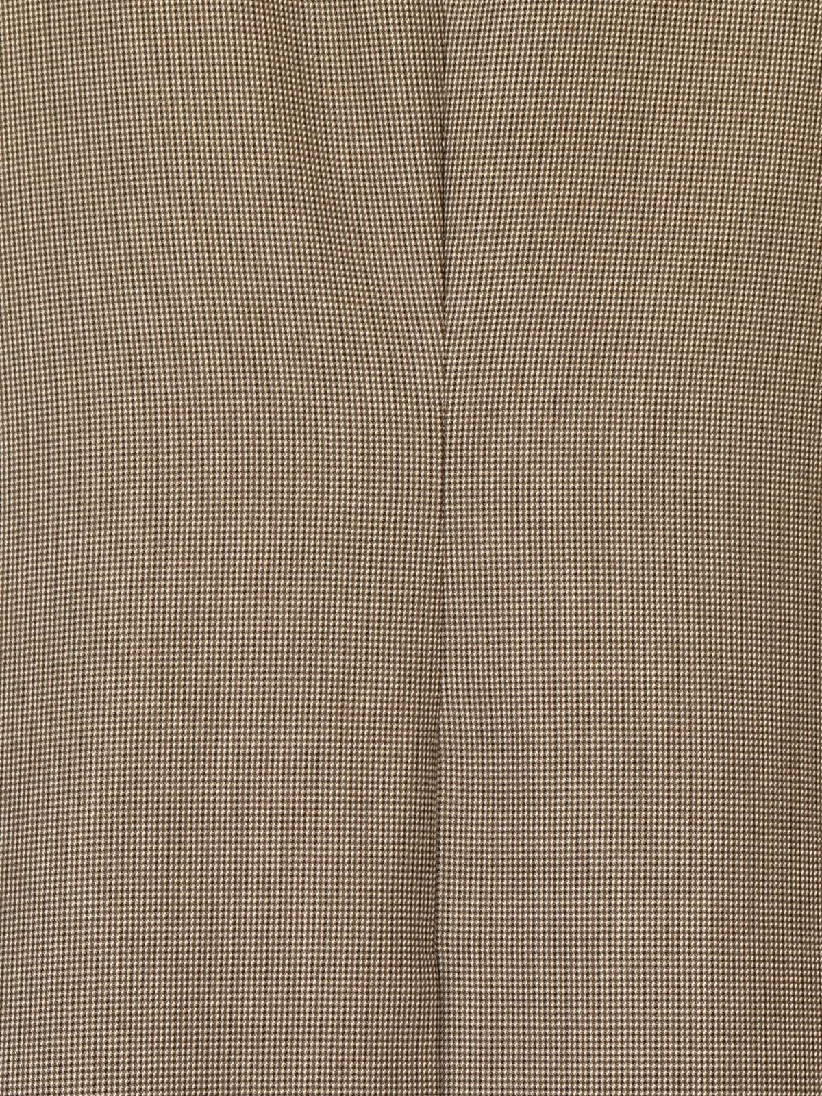Close up of woven micro check pattern