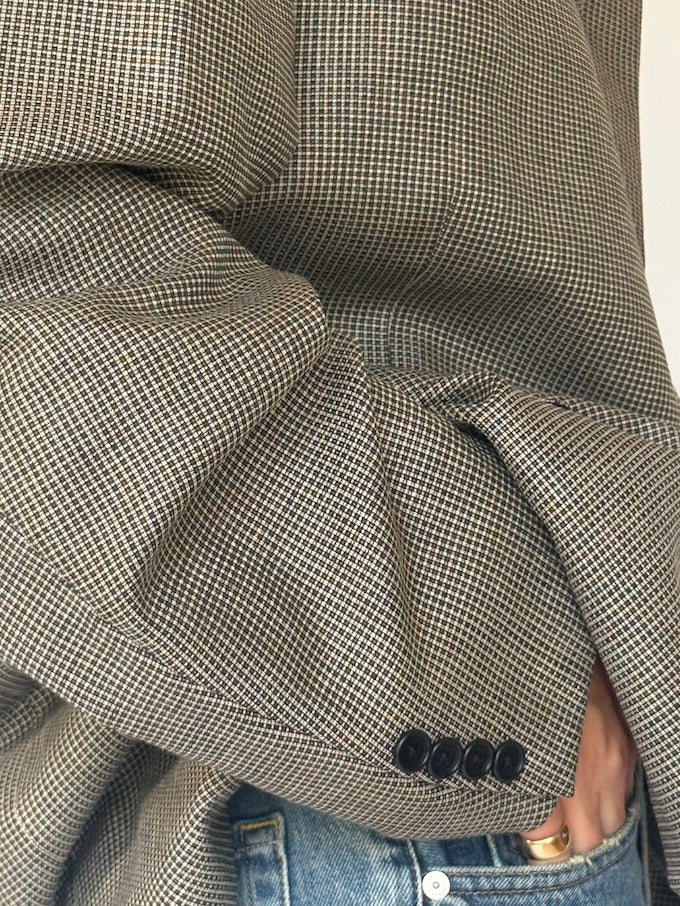 Vintage Oversized Single Breasted Blazer 5772
