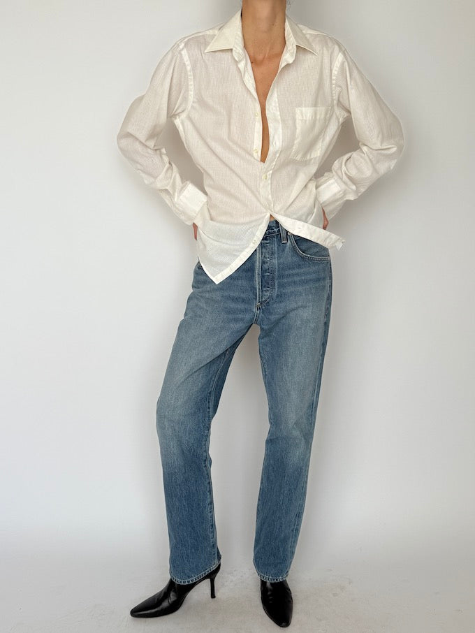 Vintage Striped Christian Dior Shirt 6483