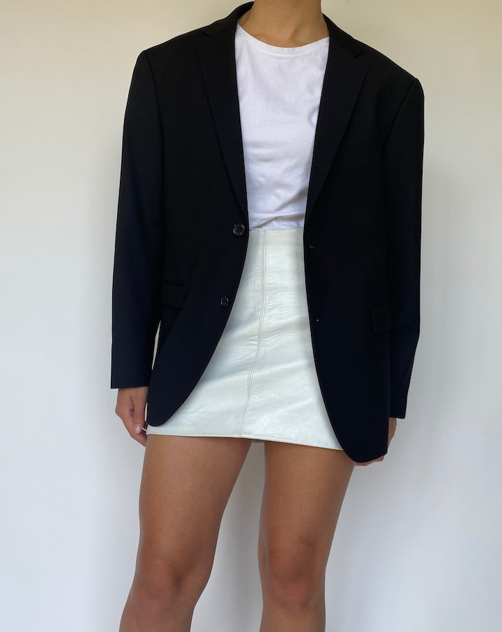 VINTAGE BLACK BLAZER 3385