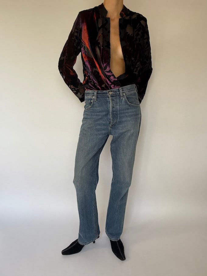 Vintage Velvet Cardigan 6059