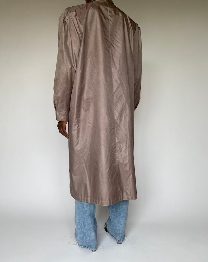 VINTAGE BEIGE LONG COAT 2351