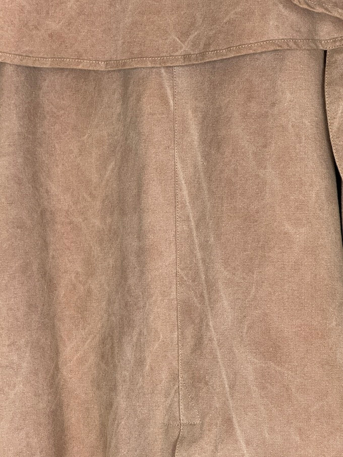 Vintage Oversized Trench Coat Sand 6626