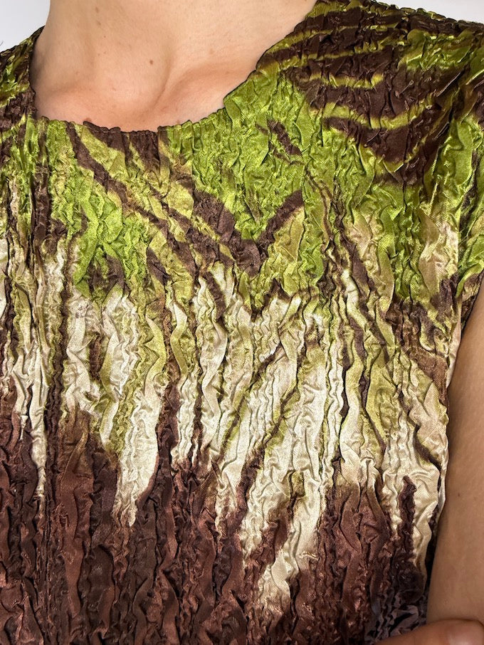 Vintage Wrinkle Effect Top 4218