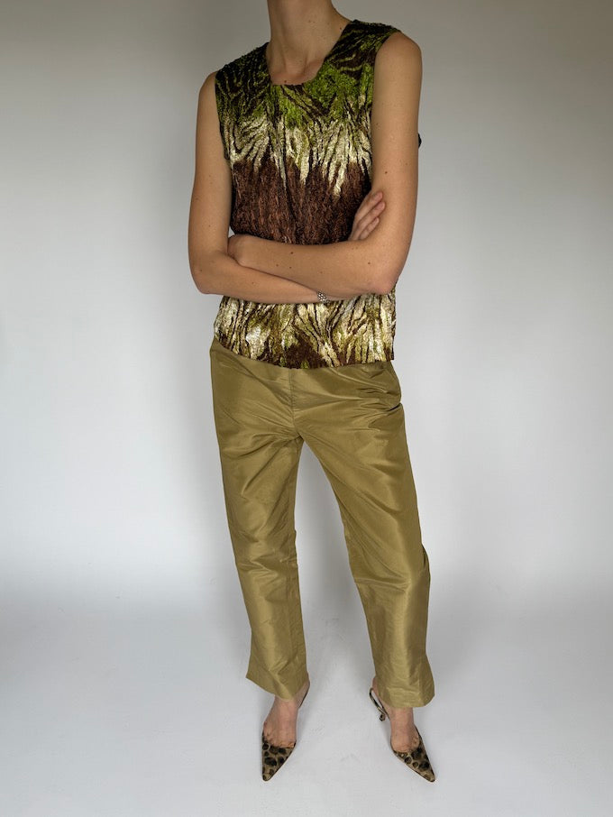 Vintage Wrinkle Effect Top 4218