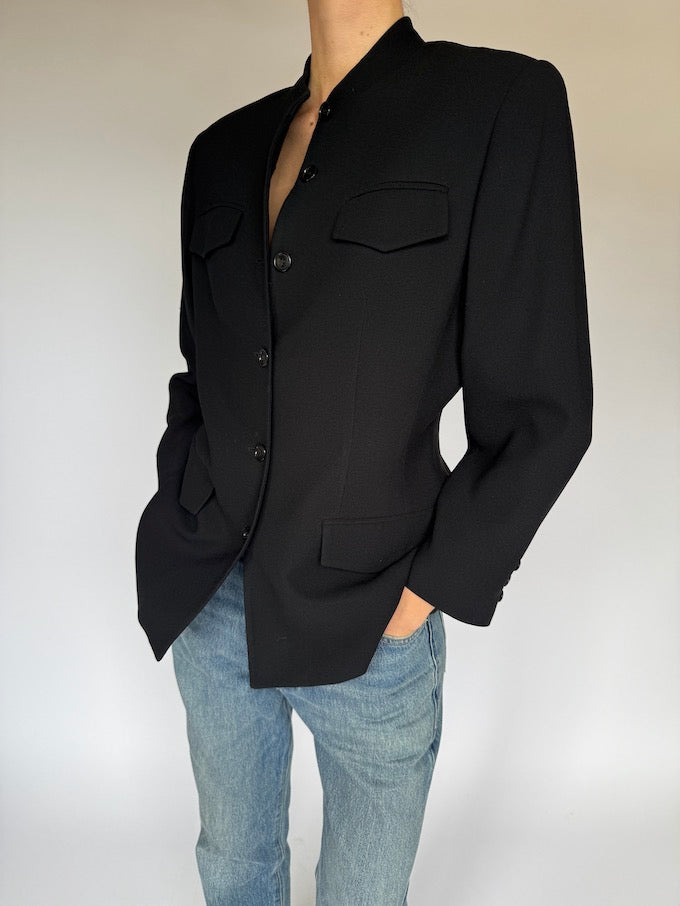 Vintage Blazer Black 6012