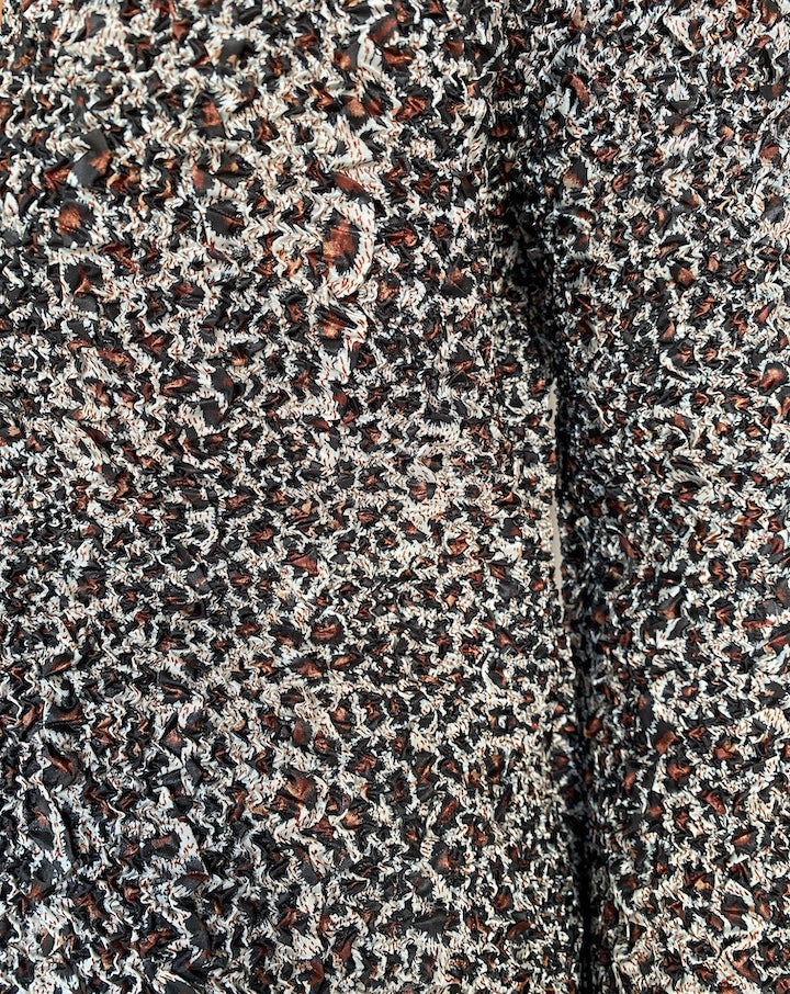 VINTAGE ANIMAL PRINTED BLOUSE 29055