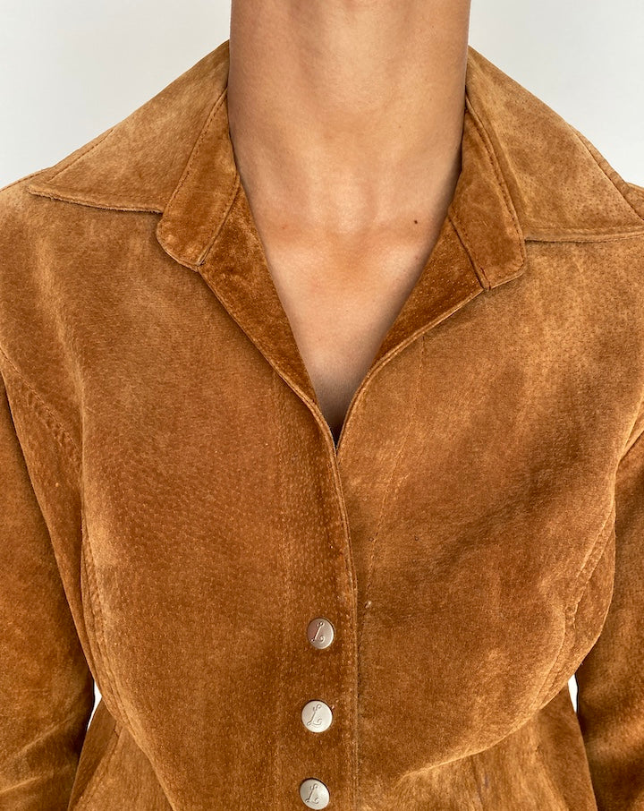 VINTAGE SUEDE LEATHER JACKET 2920