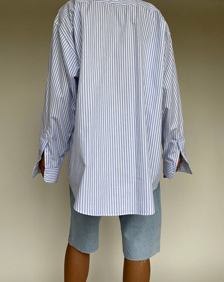 VINTAGE STRIPED COTTON SHIRT 1015