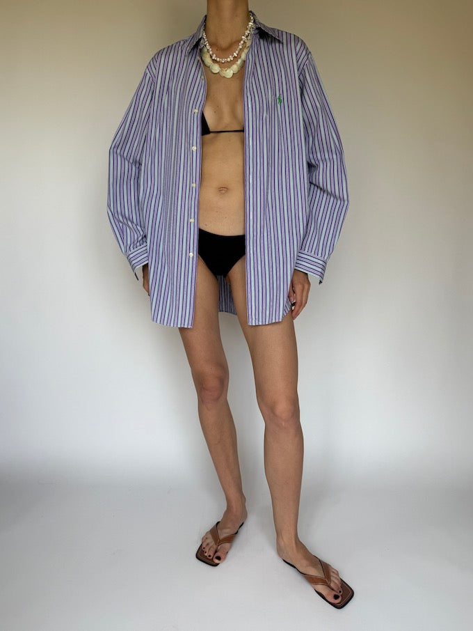 Vintage striped Ralph lauren shirt 6300