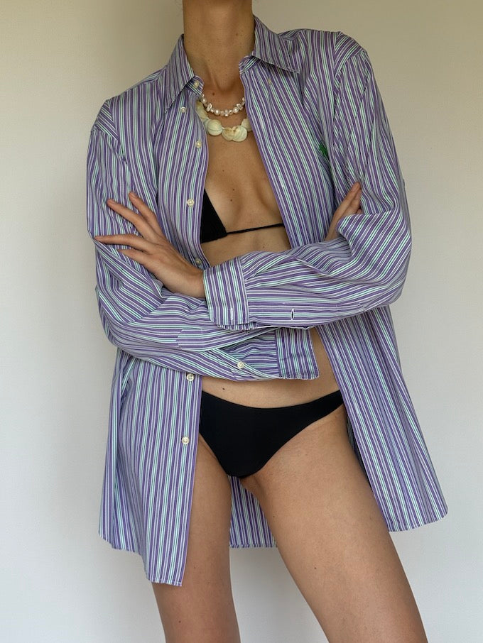 Vintage striped Ralph lauren shirt 6300