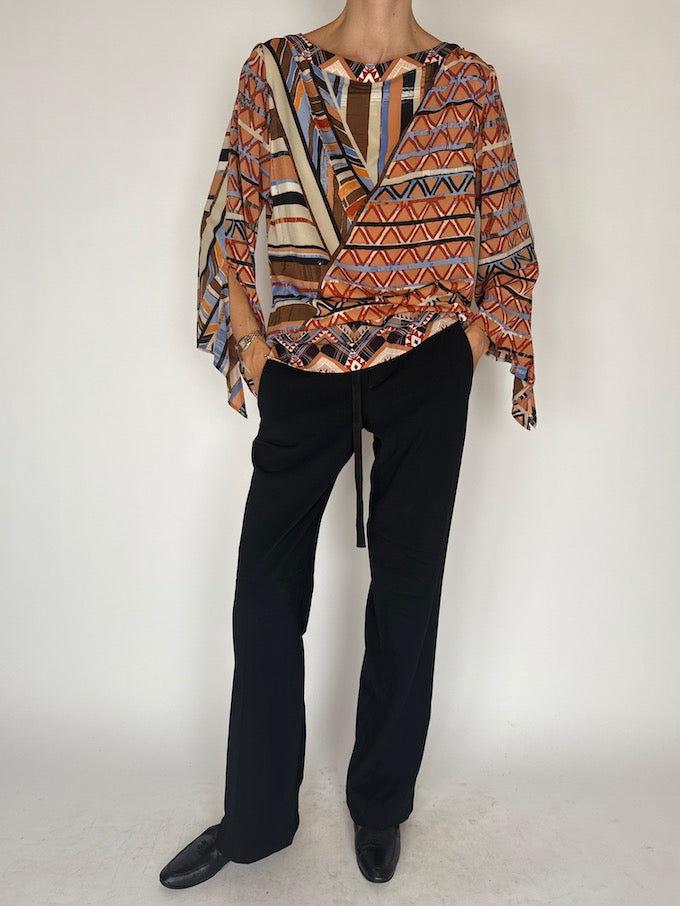 Vintage Boho Inspired Top 6040