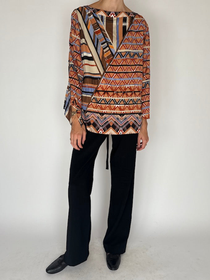 Vintage Boho Inspired Top 6040