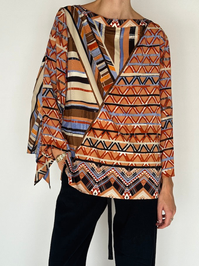 Vintage Boho Inspired Top 6040