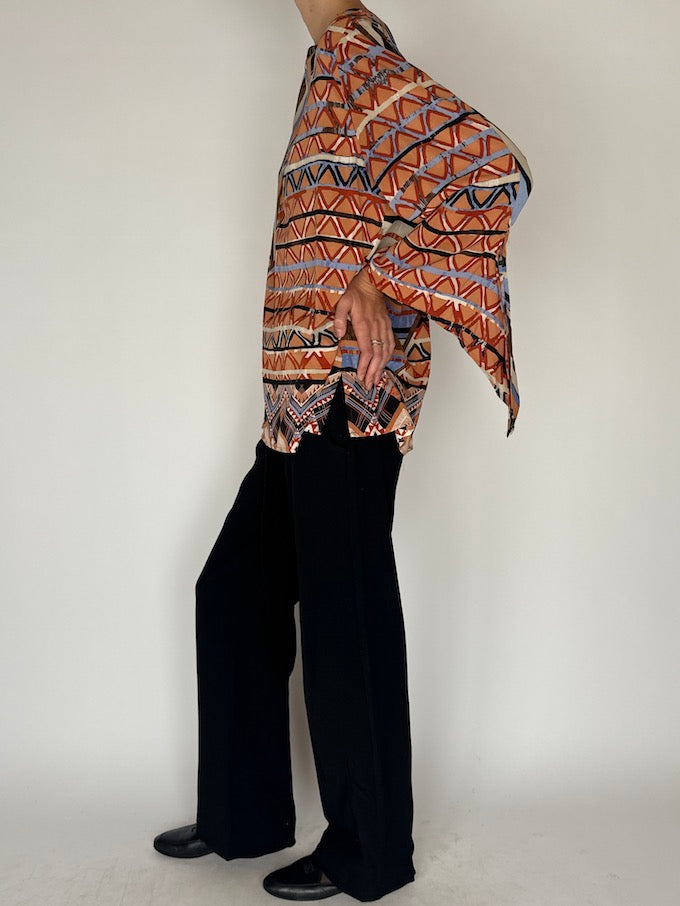 Vintage Boho Inspired Top 6040