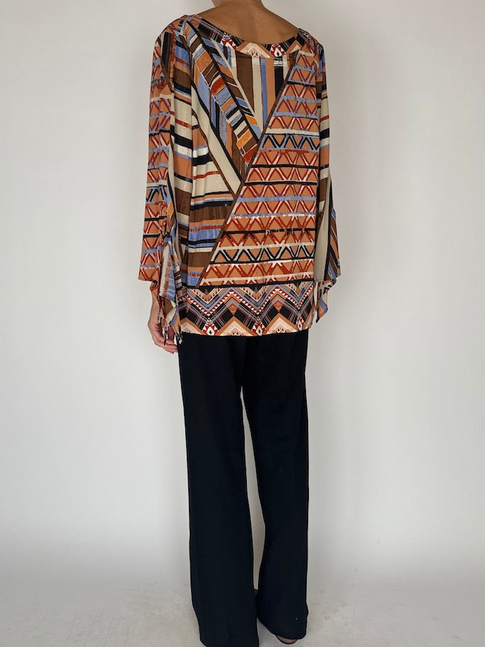 Vintage Boho Inspired Top 6040