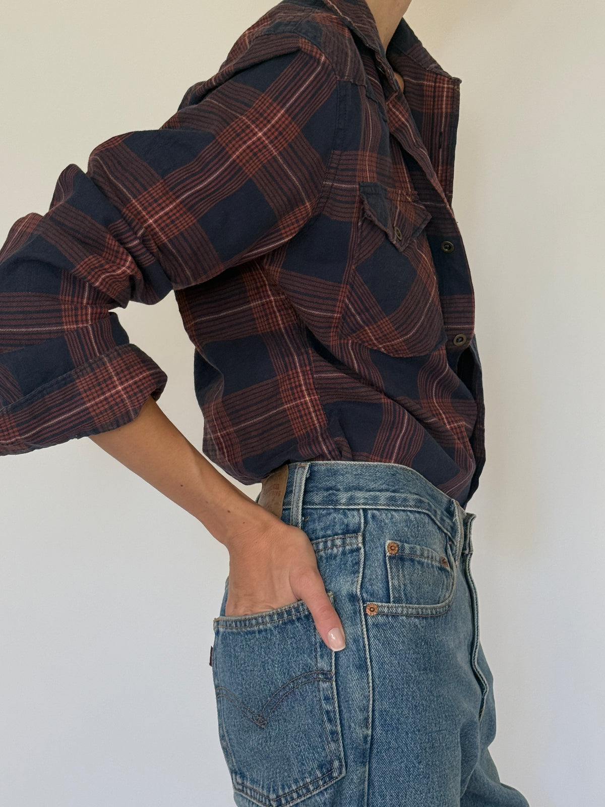 Vintage Wrangler Western-Inspired Shirt 8435