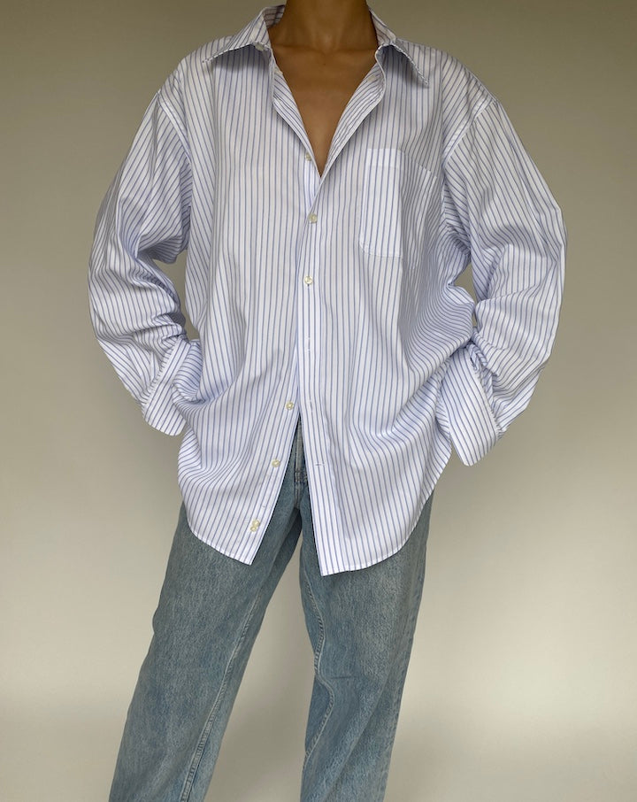 VINTAGE STRIPED COTTON SHIRT 1034