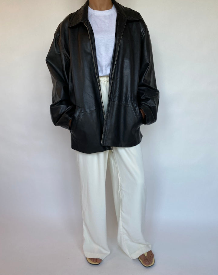 VINTAGE LEATHER JACKET 672