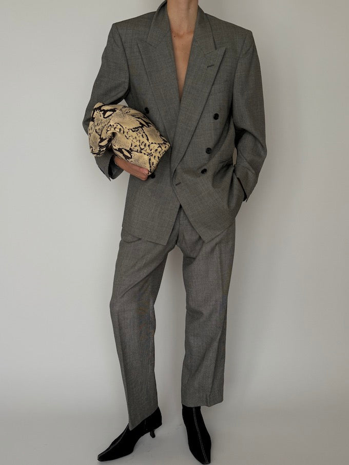 Vintage Grey Suit Set 6633