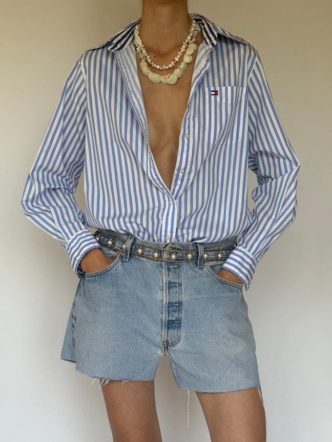 Vintage Tommy Hilfiger Striped Shirt 6319