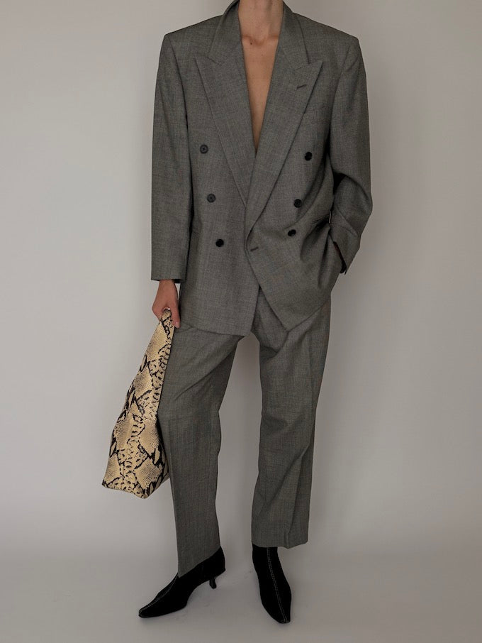 Vintage Grey Suit Set 6633