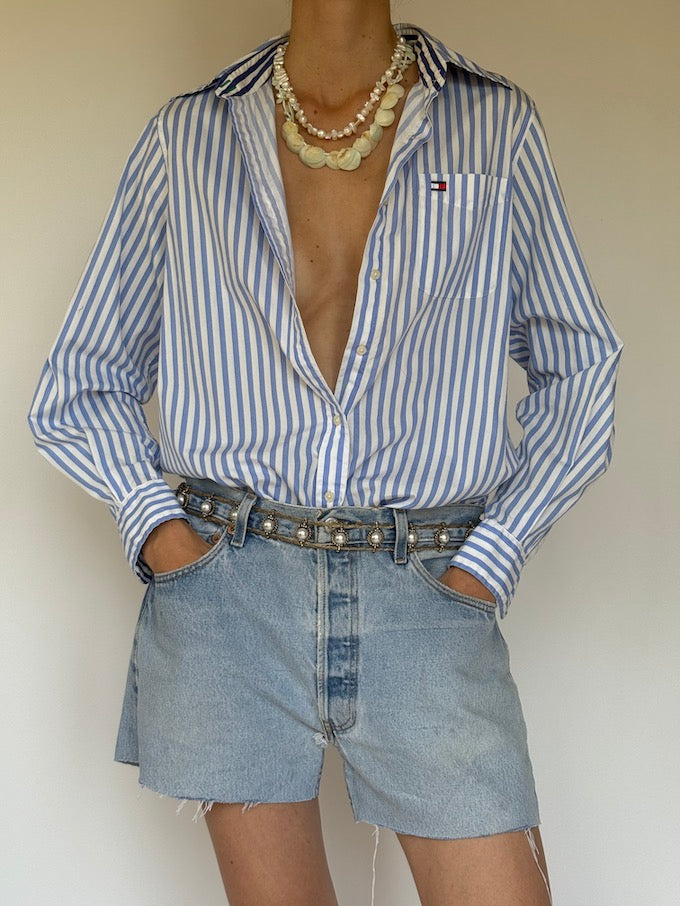 Vintage Tommy Hilfiger Striped Shirt 6319