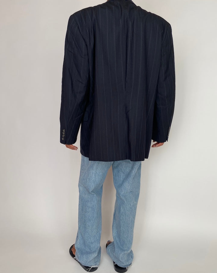 VINTAGE STRIPED WOOL BLAZER 2967