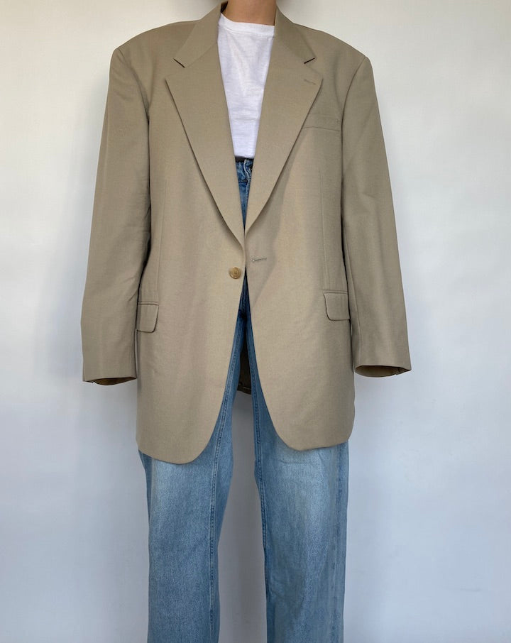 VINTAGE OVERSIZED WOOL BLAZER 413