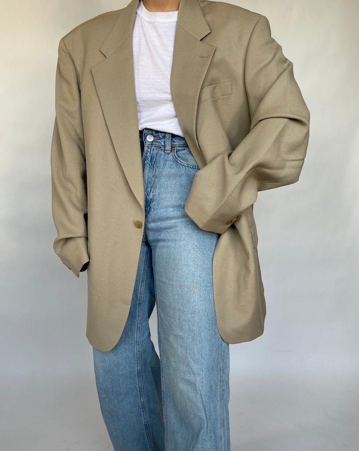 VINTAGE OVERSIZED WOOL BLAZER 413