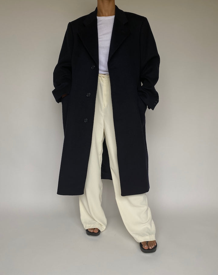 VINTAGE OVERSIZED WOOL/CASHMERE COAT 1050