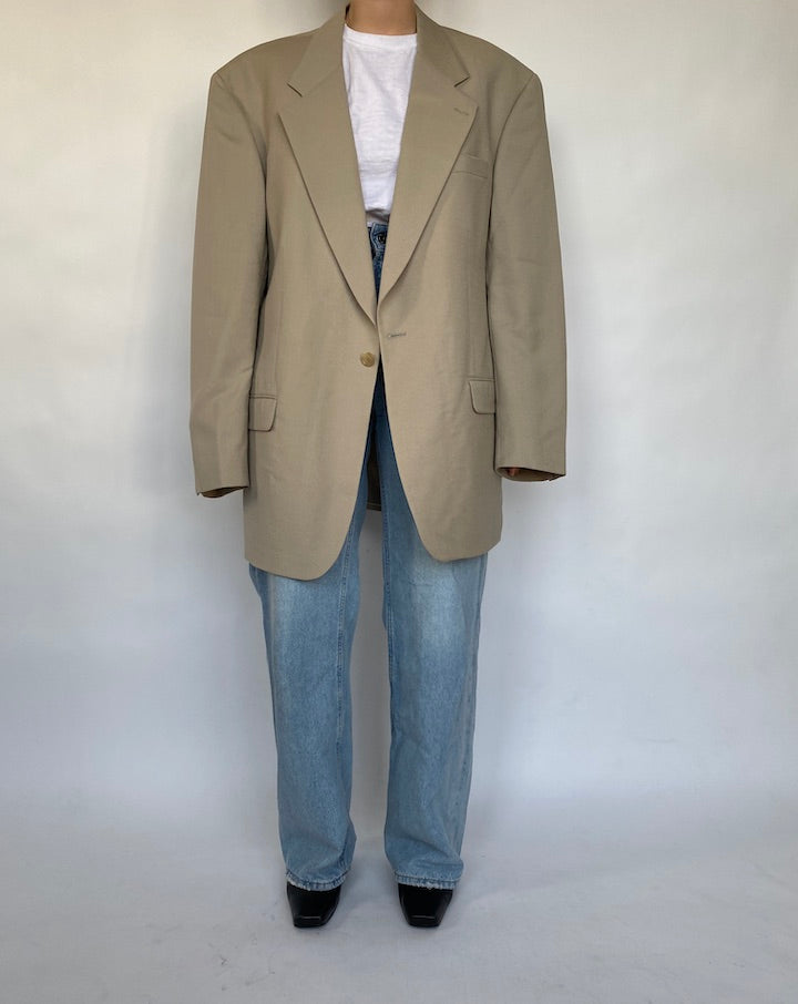VINTAGE OVERSIZED WOOL BLAZER 413