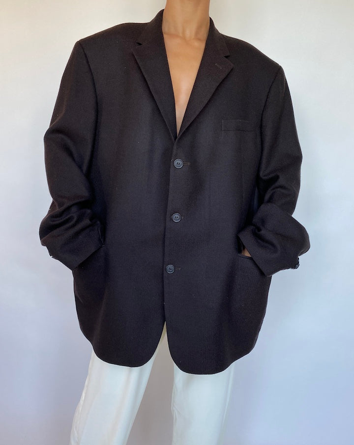 VINTAGE WOOL AND CASHMERE BLAZER 021