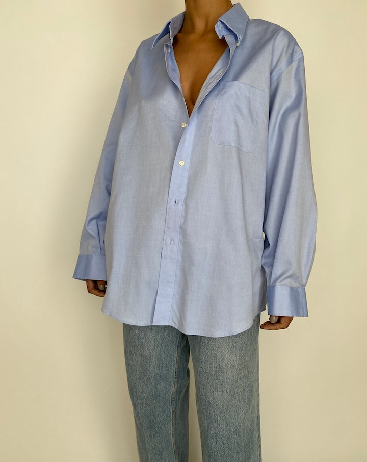 VINTAGE LIGHT BLUE SHIRT 2428
